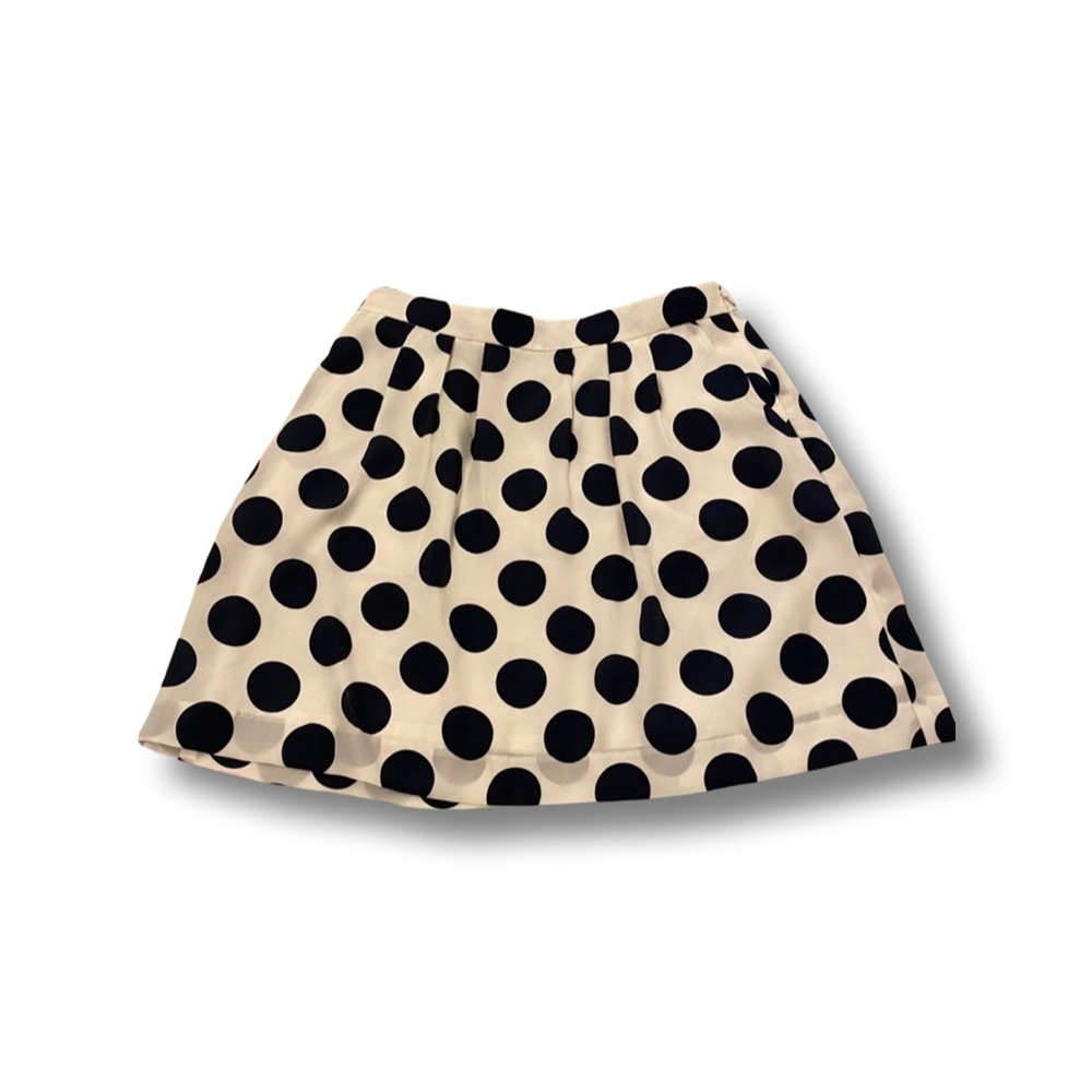 J Crew Factory Polka Dot Skirt